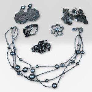 Repair and or wear lot silver toned